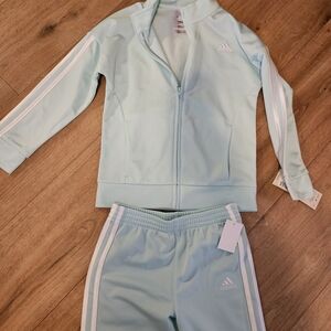 Adidas Mint Tracksuit Size 6